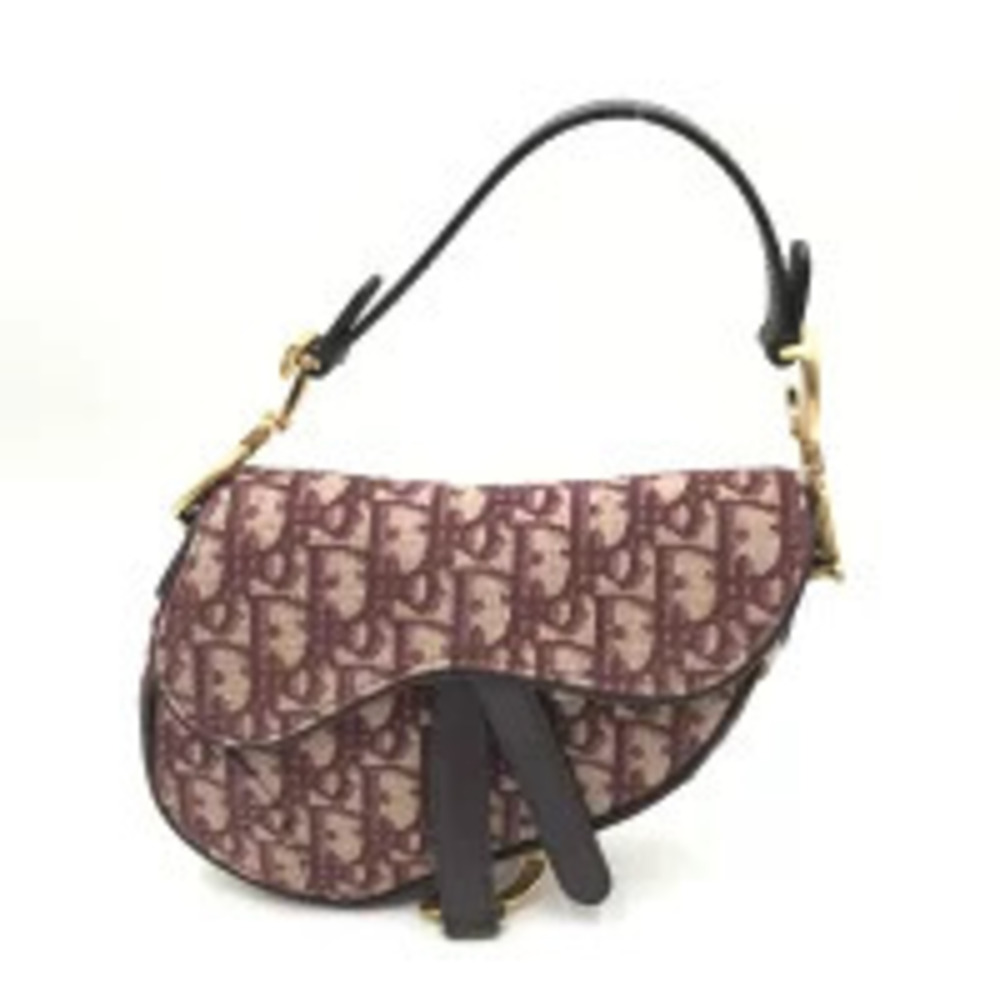 Christian Dior Oblique Saddle Bag Handbag